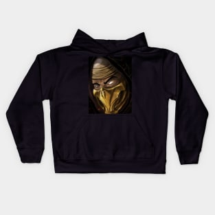 Scorpion Portrait Kids Hoodie